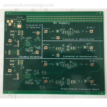 ENIG 4 Layer PCB with 0.1mm drill holes